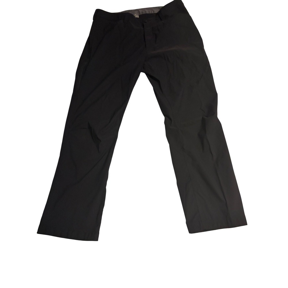 Eddie Bauer Men's Tech Pants Straight Leg Black Performance Hiking 36x30